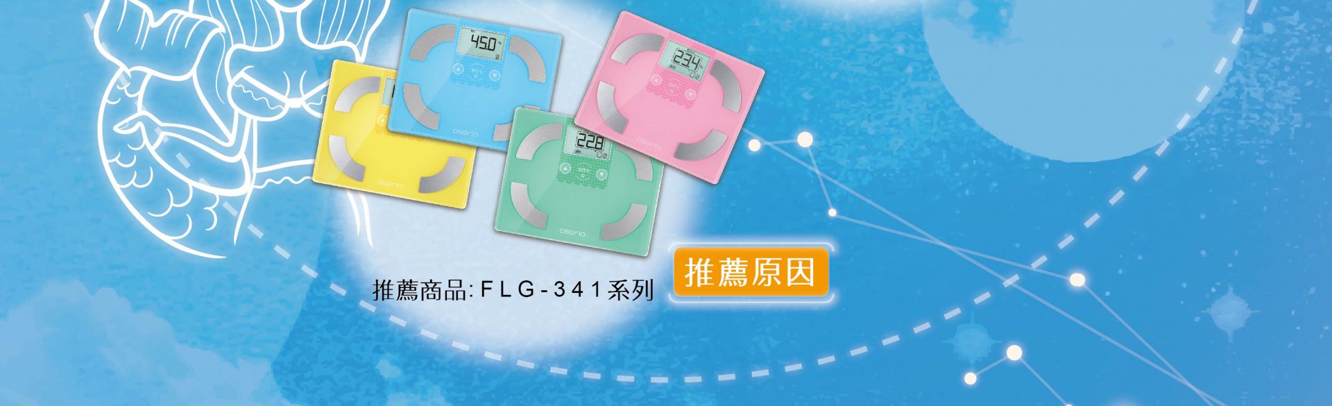 2018年 12星座媽媽最愛的母親節禮物10 FLG-341系列 雙魚座